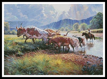 Somewhere West Of Here - Artecy Cross Stitch