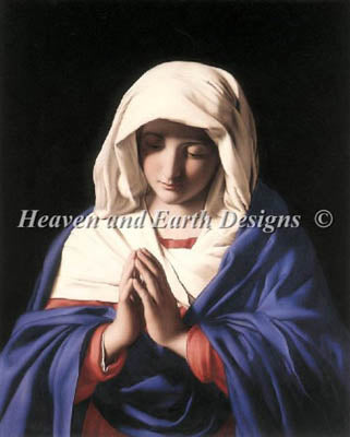 The Virgin In Prayer - Heaven and Earth Designs
