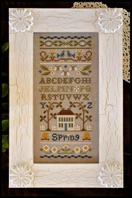Spring Band Sampler - Little House Needleworks