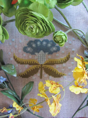 Funky Flowers-Molly - By The Bay Needleart