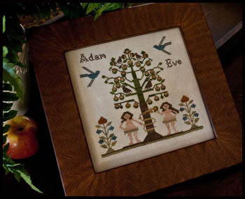 Adam and Eve - Little House Needleworks