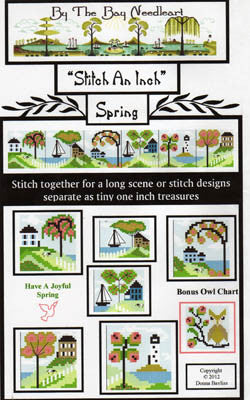 Stitch an Inch Spring - By The Bay Needleart