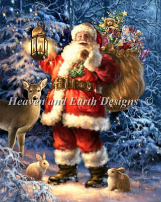 Woodland Santa (Gelsinger) - Heaven and Earth Designs