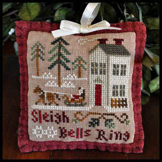 Sleigh Bells - 2012 Ornament 4  - Little House Needleworks