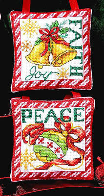 Faith Peace Ornaments - Bobbie G. Designs