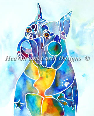 Boxer Blues - Heaven and Earth Designs