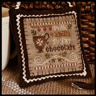 Hot Cocoa - 2012 Ornament 7 - Little House Needleworks
