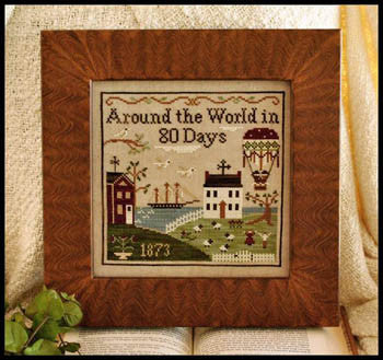 Around the World in 80 Days - Little House Needleworks