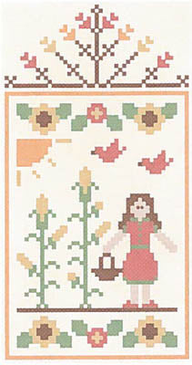 Harvest Girl - Fall Festival 2 - Country Cottage Needleworks