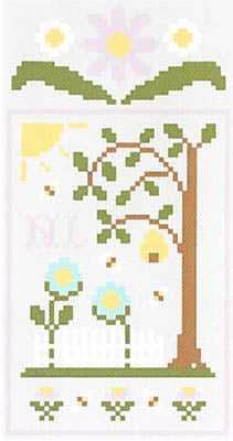 Spring Social - Honeybee Garden - Country Cottage Needleworks