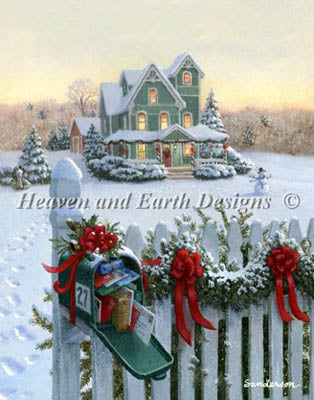Christmas Mailbox (Mini) - Heaven and Earth Designs