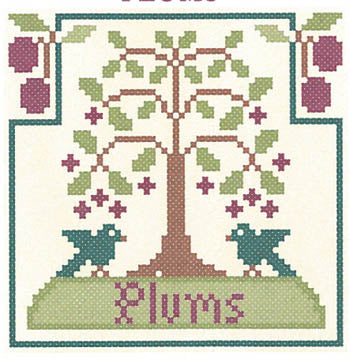 Plums - Little House Needleworks