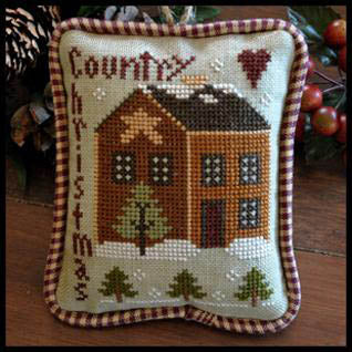 Country Christmas - 2012 Ornament 9 - Little House Needleworks