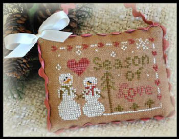 Season Of Love - 2012 Ornament 11  - Little House Needleworks