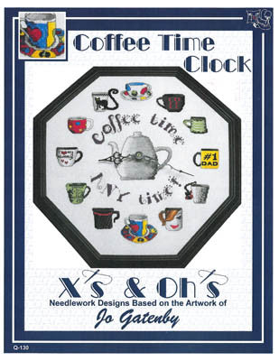 Coffee Time Clock - Xs and Ohs