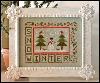 Winter Snow - Country Cottage Needleworks