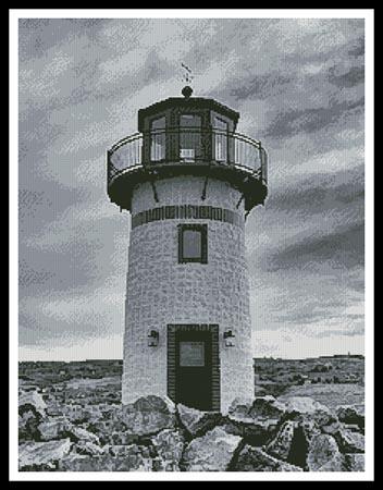 Black And White Lighthouse - Artecy Cross Stitch