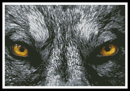 Wolf Eyes - Artecy Cross Stitch