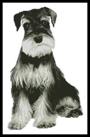 Schnauzer - Artecy Cross Stitch