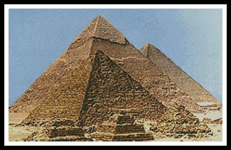 Pyramids - Artecy Cross Stitch