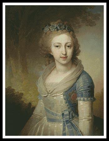 Grand Duchess Elena Pavlovna Of Russia - Artecy Cross Stitch