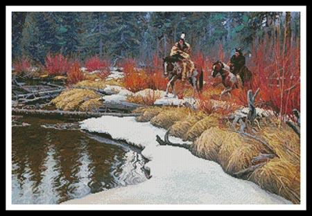 Among The Red Willows - Artecy Cross Stitch