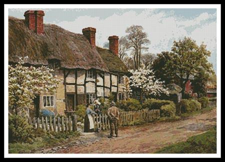 Welford On Avon, Gloucester - Artecy Cross Stitch