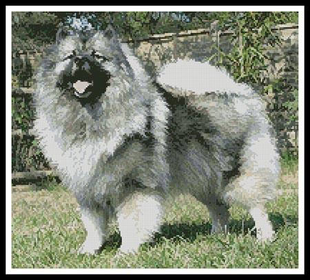 Keeshond - Artecy Cross Stitch