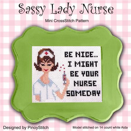 Sassy Lady: Nurse - PinoyStitch