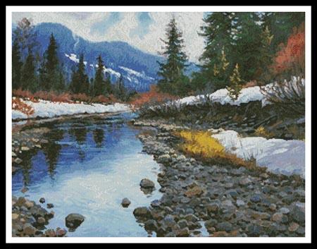 Montana Stream - Artecy Cross Stitch
