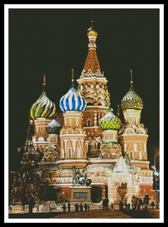 Saint Basil's Cathedral - Artecy Cross Stitch