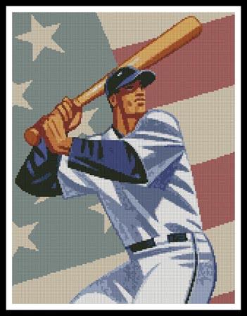 Baseball 3 - Artecy Cross Stitch