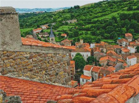 French Village - X Squared Cross Stitch