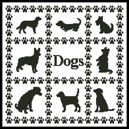 Dog Sampler - Artecy Cross Stitch