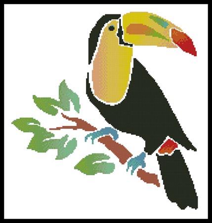 Toucan - Artecy Cross Stitch
