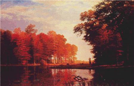 Autumn Woods - X Squared Cross Stitch