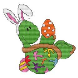 Calendar Turtle Easter - Cross Stitch Wonders