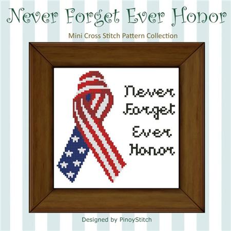 Never Forget Ever Honor - PinoyStitch