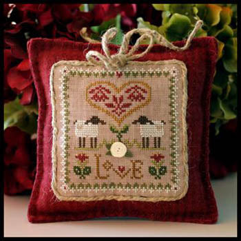 Little Sheep Virtues 2 - Love - Little House Needleworks