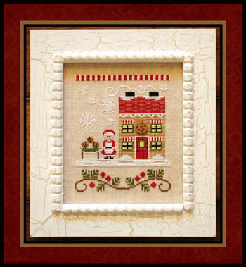Santa's Village 4, Mrs Claus Cookie Shop - Country Cottage Needleworks