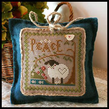 Little Sheep Virtues 3 - Peace - Little House Needleworks