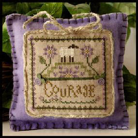 Little Sheep Virtues 4 - Courage - Little House Needleworks