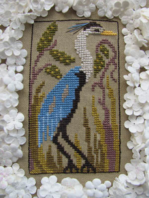 Birds of a Funky Feather #8 - By The Bay Needleart