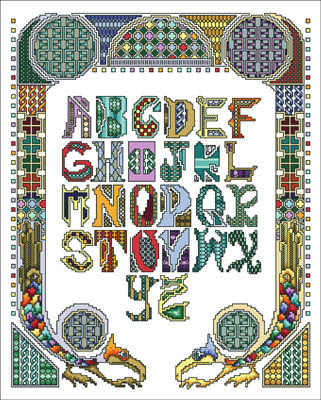Sampler Celtic Style - Vickery Collection