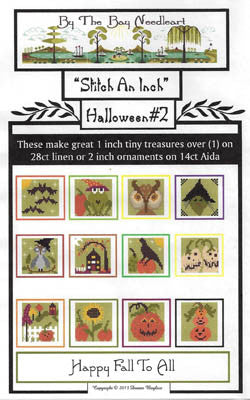 Stitch an Inch Halloween #2 - By The Bay Needleart