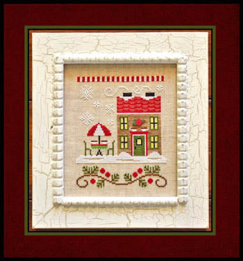 Santa's Village 12, Hot Cocoa Cafe - Country Cottage Needleworks