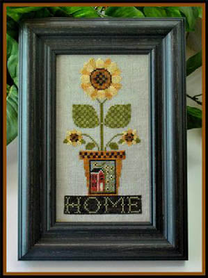 Home Is Where The Sunflowers Grow - Little House Needleworks