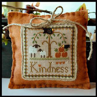 Little Sheep Virtues 10 - Kindness - Little House Needleworks