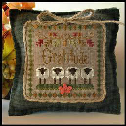 Little Sheep Virtues 11 - Gratitude - Little House Needleworks