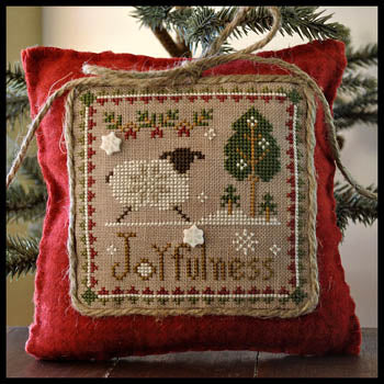 Little Sheep Virtues 12 - Joyfulness - Little House Needleworks